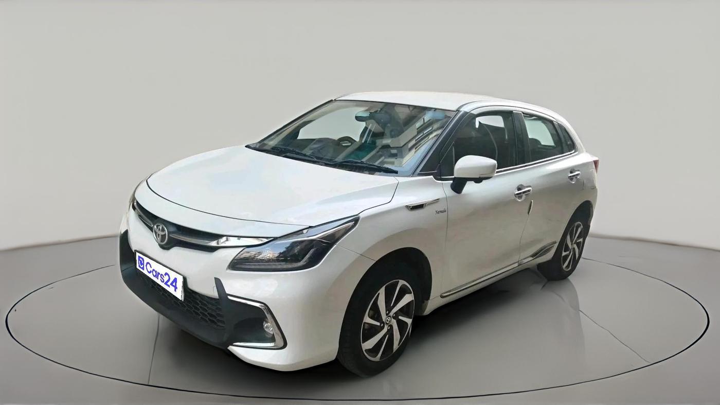 2024 Toyota Glanza V AMT, Petrol, Automatic, 24,751 km, exterior