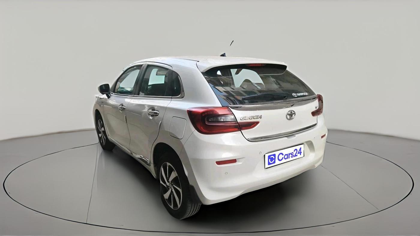 2024 Toyota Glanza V AMT, Petrol, Automatic, 24,751 km, exterior