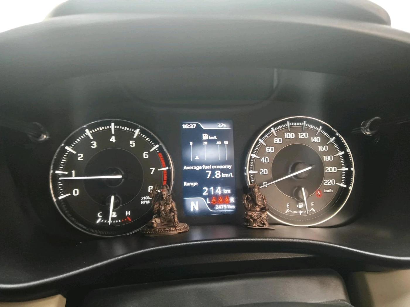 2024 Toyota Glanza V AMT, Petrol, Automatic, 24,751 km, interior