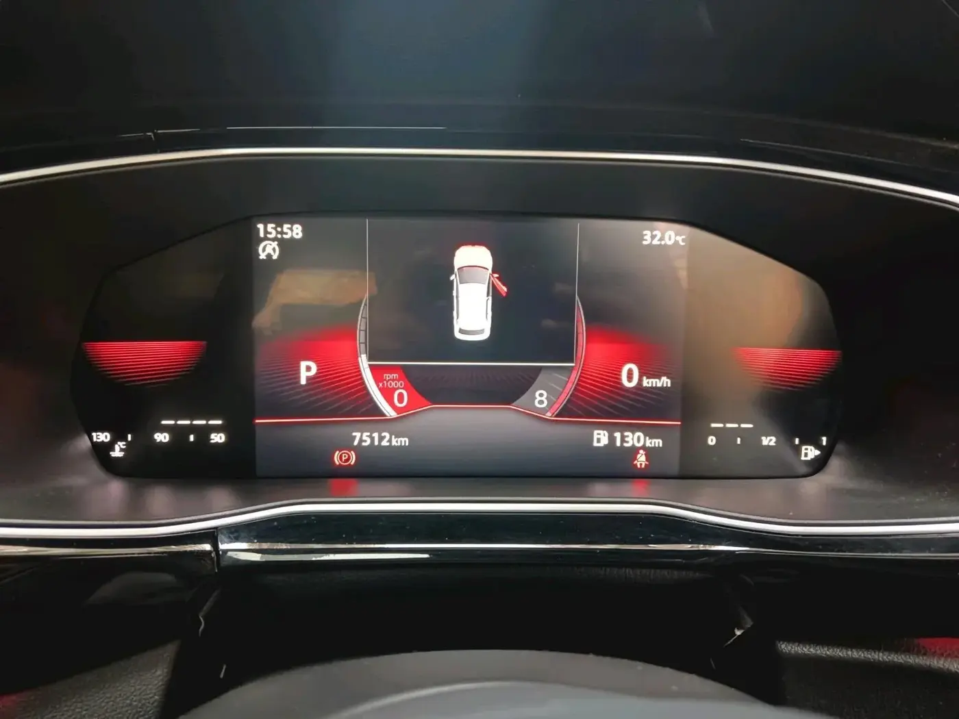 2024 Volkswagen TAIGUN GT Line 1.0L TSI AT, Petrol, Automatic, 7,512 km, interior