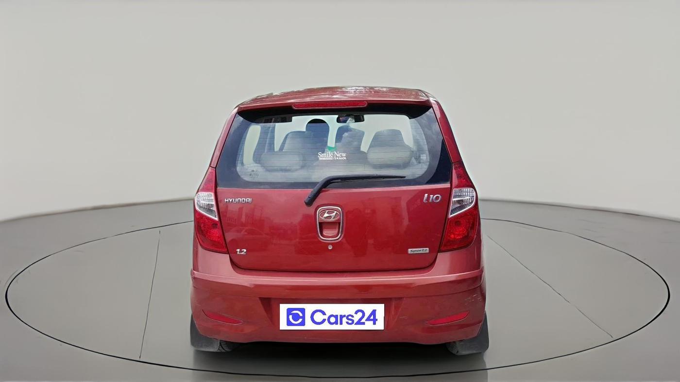 2011 Hyundai i10 SPORTZ 1.2, Petrol, Manual, 37,510 km, exterior