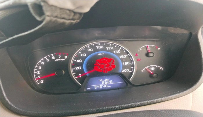 2016 Hyundai Grand i10 SPORTZ 1.2 KAPPA VTVT, Petrol, Manual, 34,240 km, interior