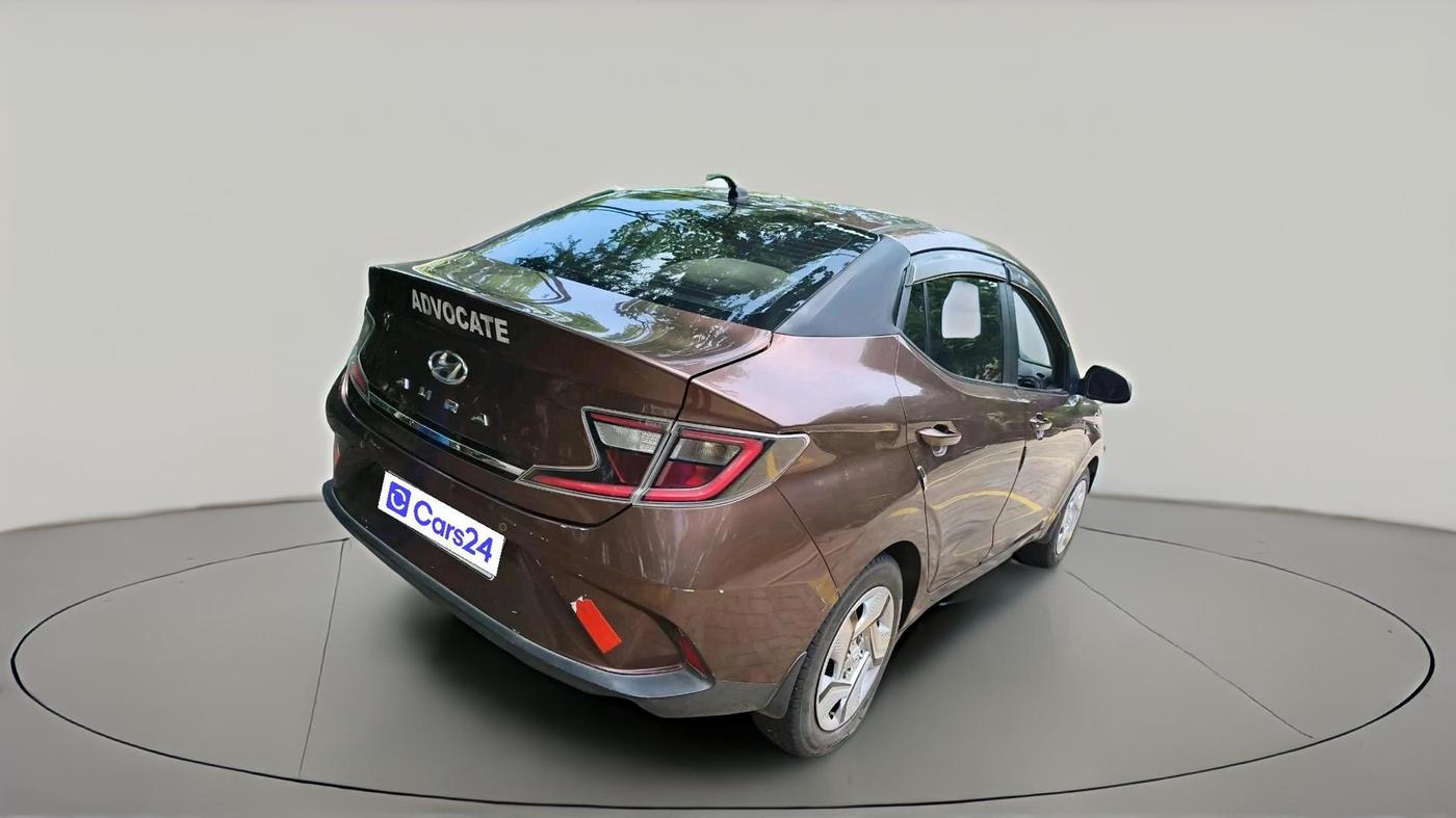2020 Hyundai AURA S 1.2 AMT, Petrol, Automatic, 1,05,784 km, exterior