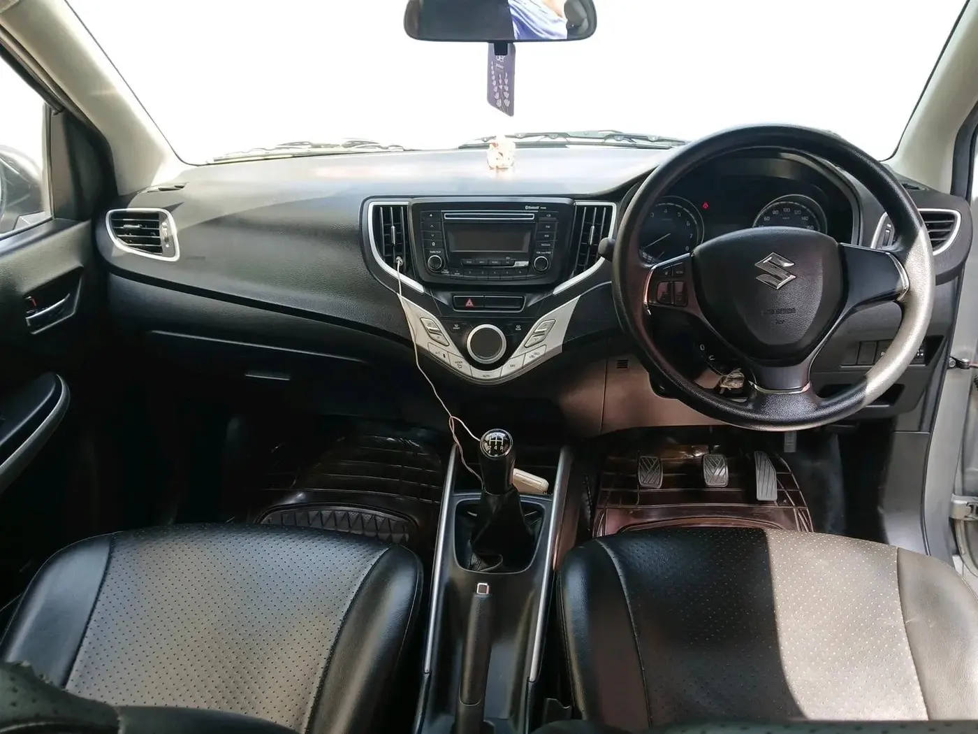 2017 Maruti Baleno DELTA PETROL 1.2, Petrol, Manual, 64,186 km, interior