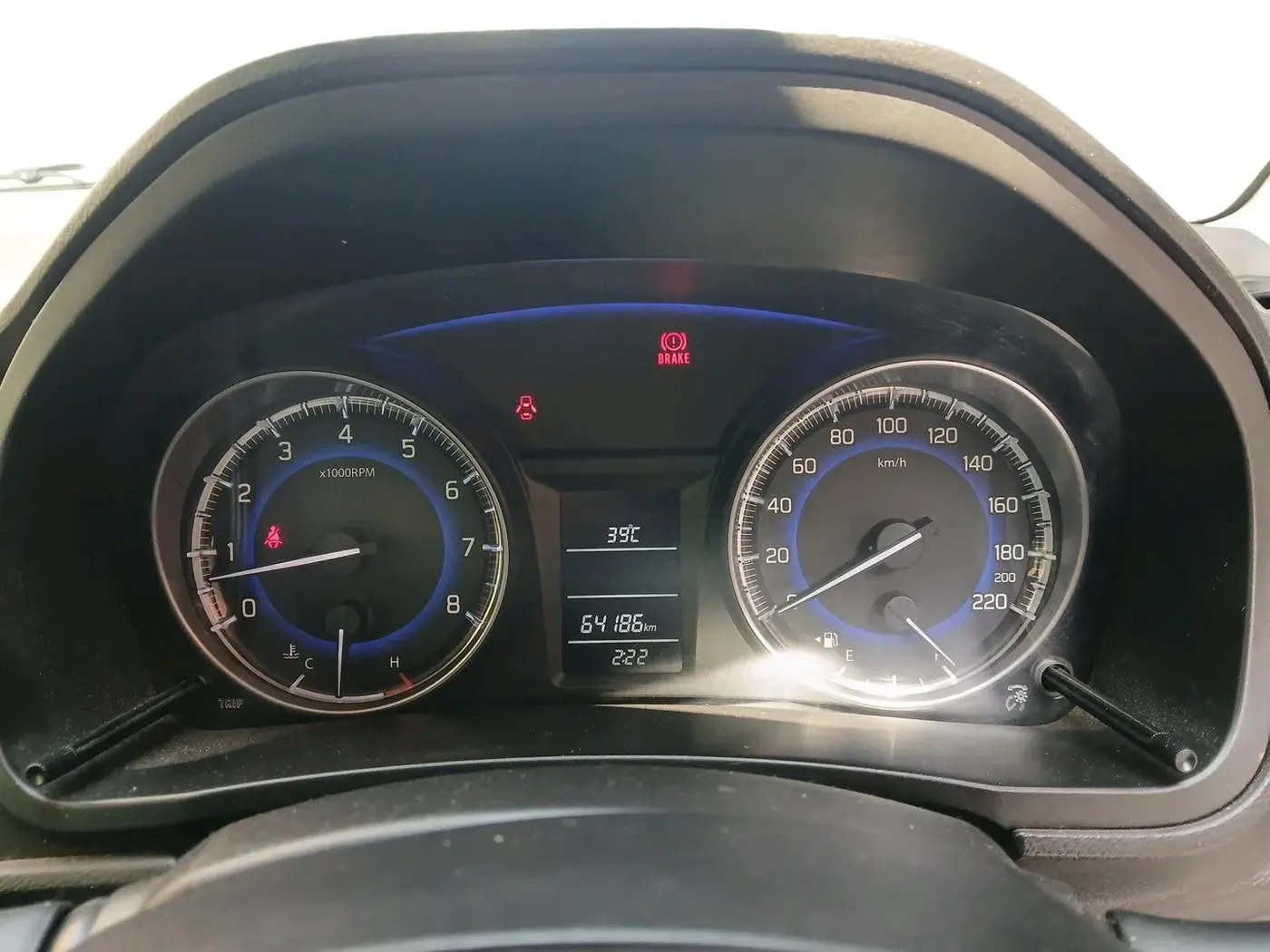2017 Maruti Baleno DELTA PETROL 1.2, Petrol, Manual, 64,186 km, interior