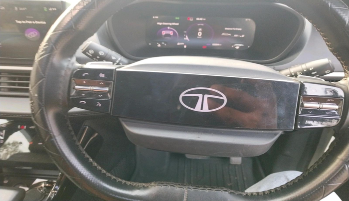 2023 Tata NEXON FEARLESS + SUNROOF DCA DUAL TONE 1.2 PETROL, Petrol, Automatic, 53,304 km, interior