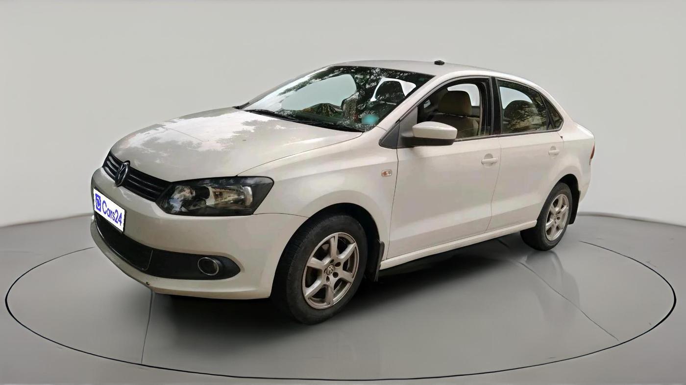 2013 Volkswagen Vento HIGHLINE PETROL AT, Petrol, Automatic, 88,028 km, exterior