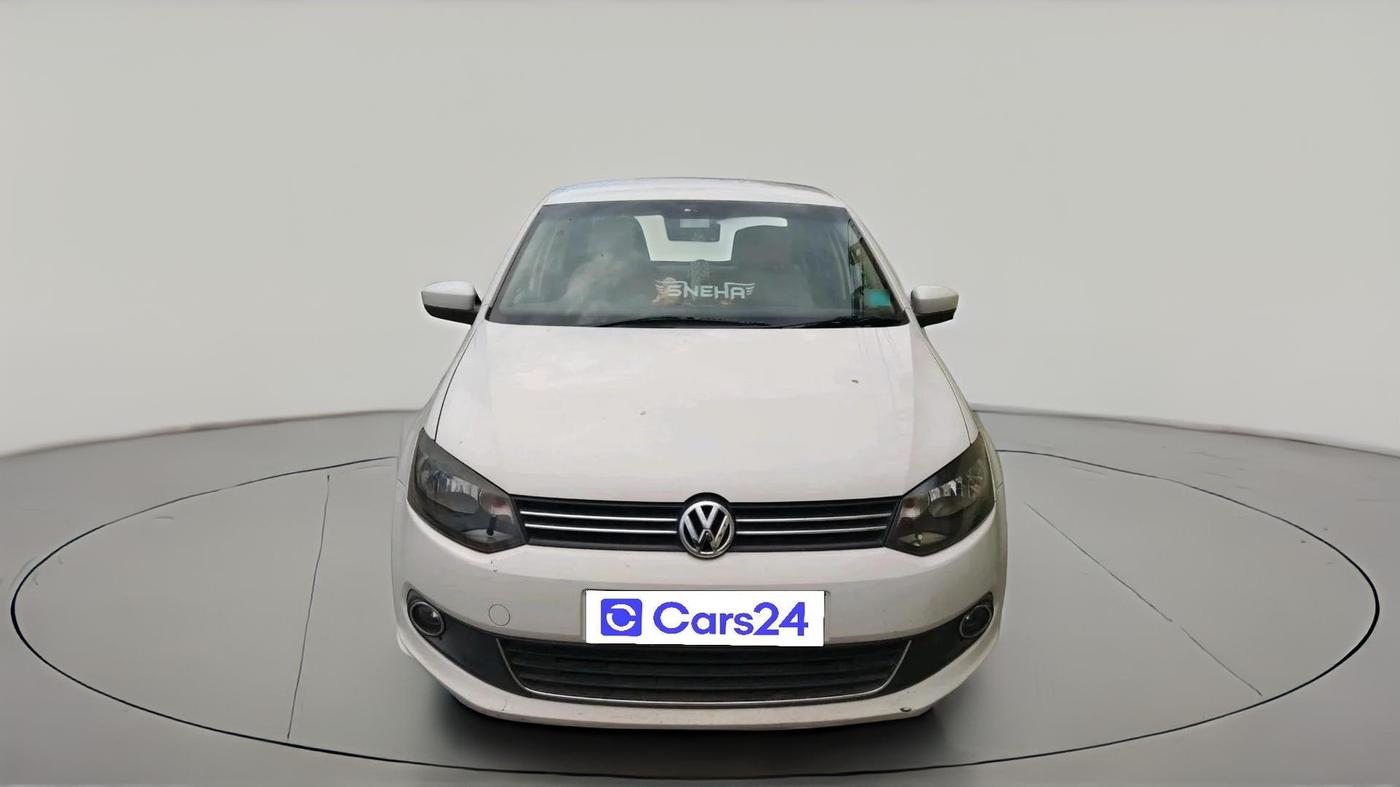 2013 Volkswagen Vento HIGHLINE PETROL AT, Petrol, Automatic, 88,028 km, exterior