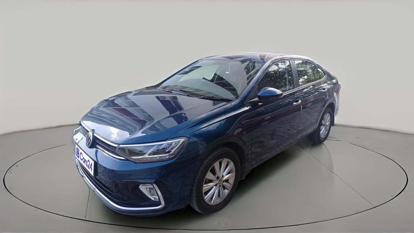 2024 Volkswagen VIRTUS HIGHLINE TSI 1.0 AT, Petrol, Automatic, 12,713 km, exterior