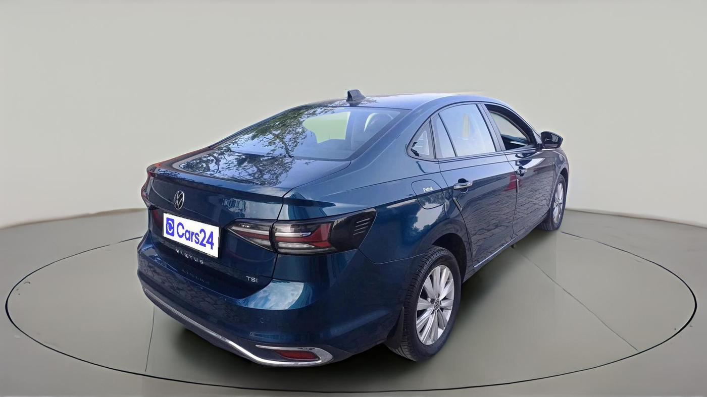 2024 Volkswagen VIRTUS HIGHLINE TSI 1.0 AT, Petrol, Automatic, 12,713 km, exterior