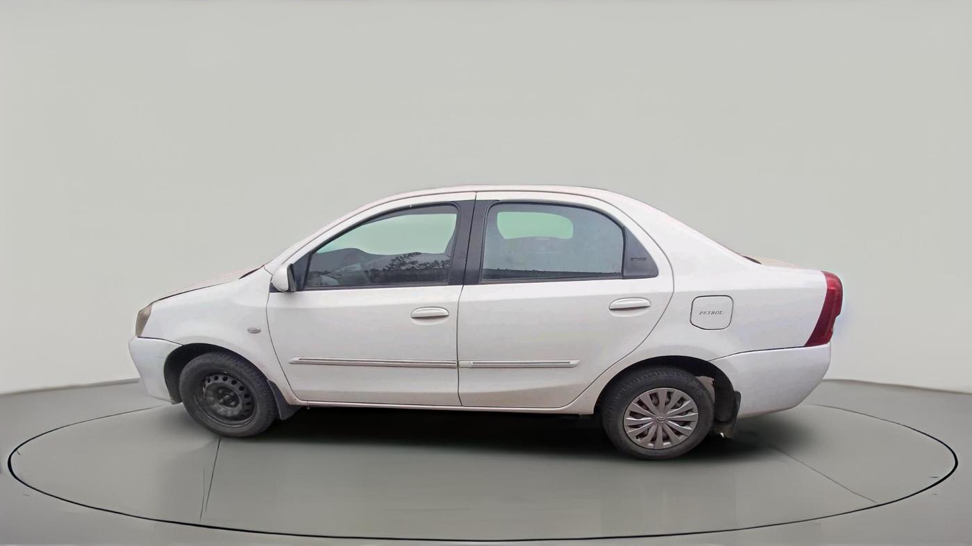 2011 Toyota Etios G, Petrol, Manual, 88,764 km, exterior