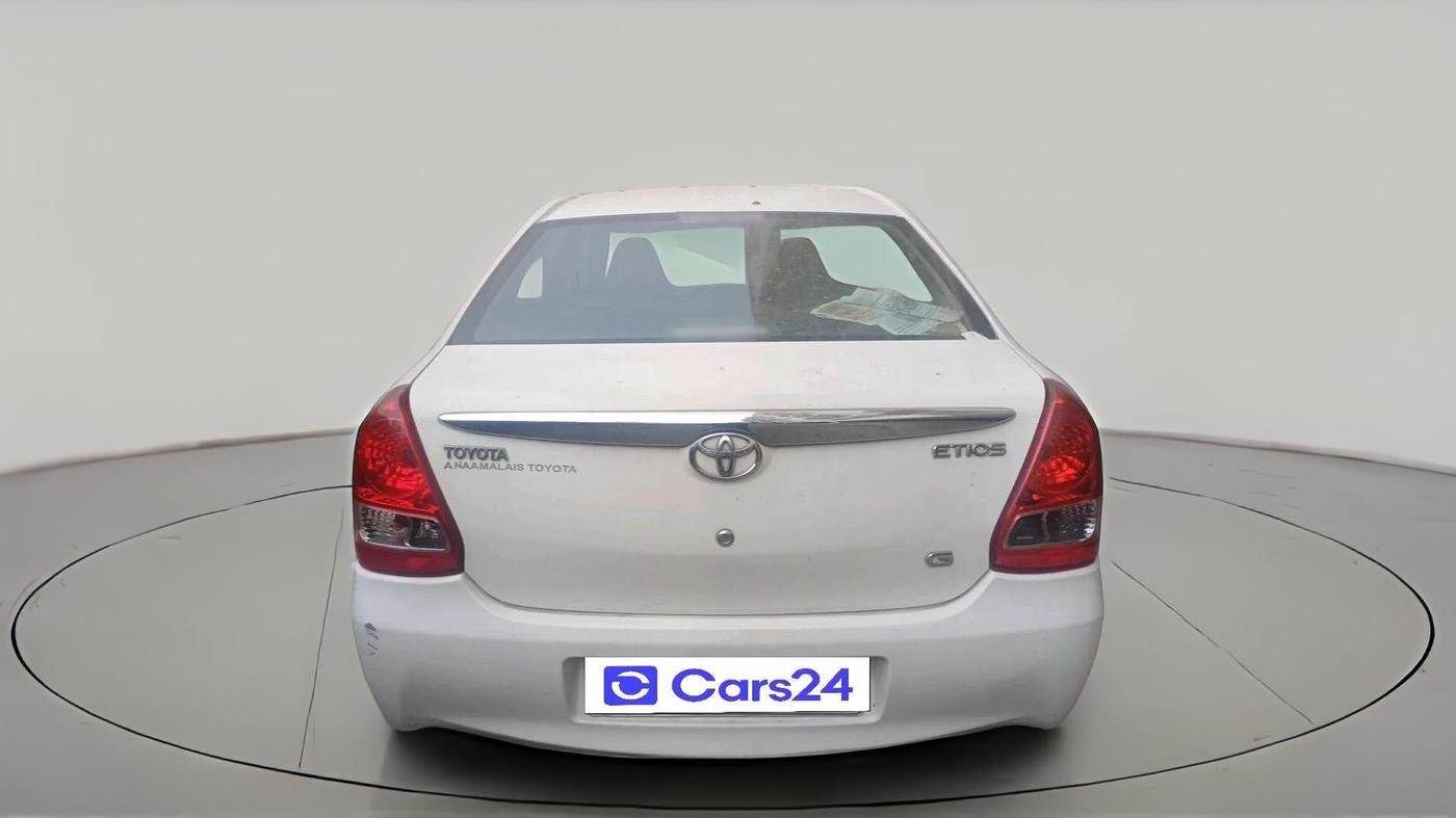 2011 Toyota Etios G, Petrol, Manual, 88,764 km, exterior