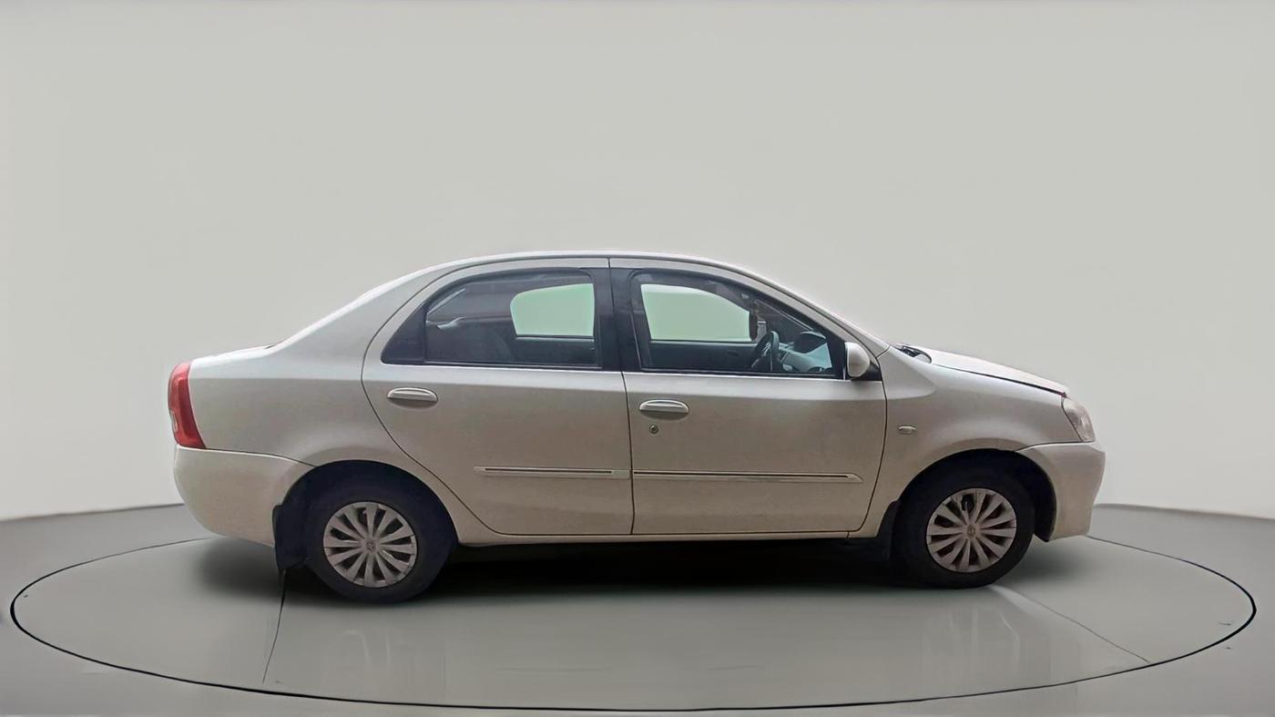 2011 Toyota Etios G, Petrol, Manual, 88,764 km, exterior