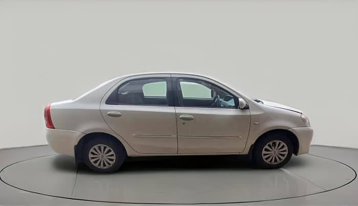 2011 Toyota Etios G, Petrol, Manual, 88,764 km, exterior
