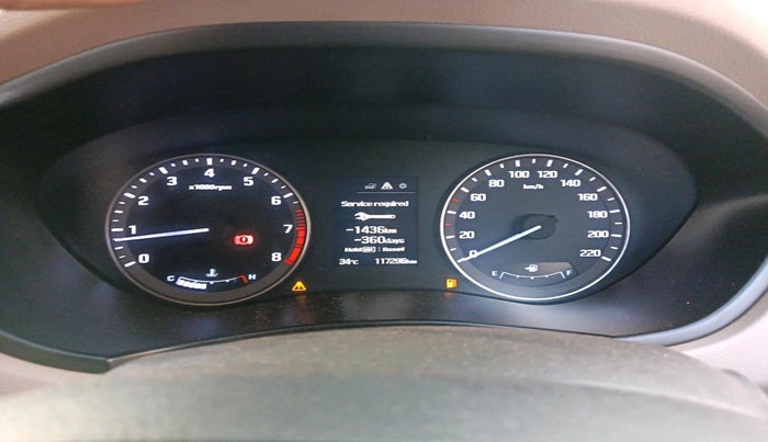 2016 Hyundai Elite i20 ASTA 1.2 (O), Petrol, Manual, 1,17,296 km, interior