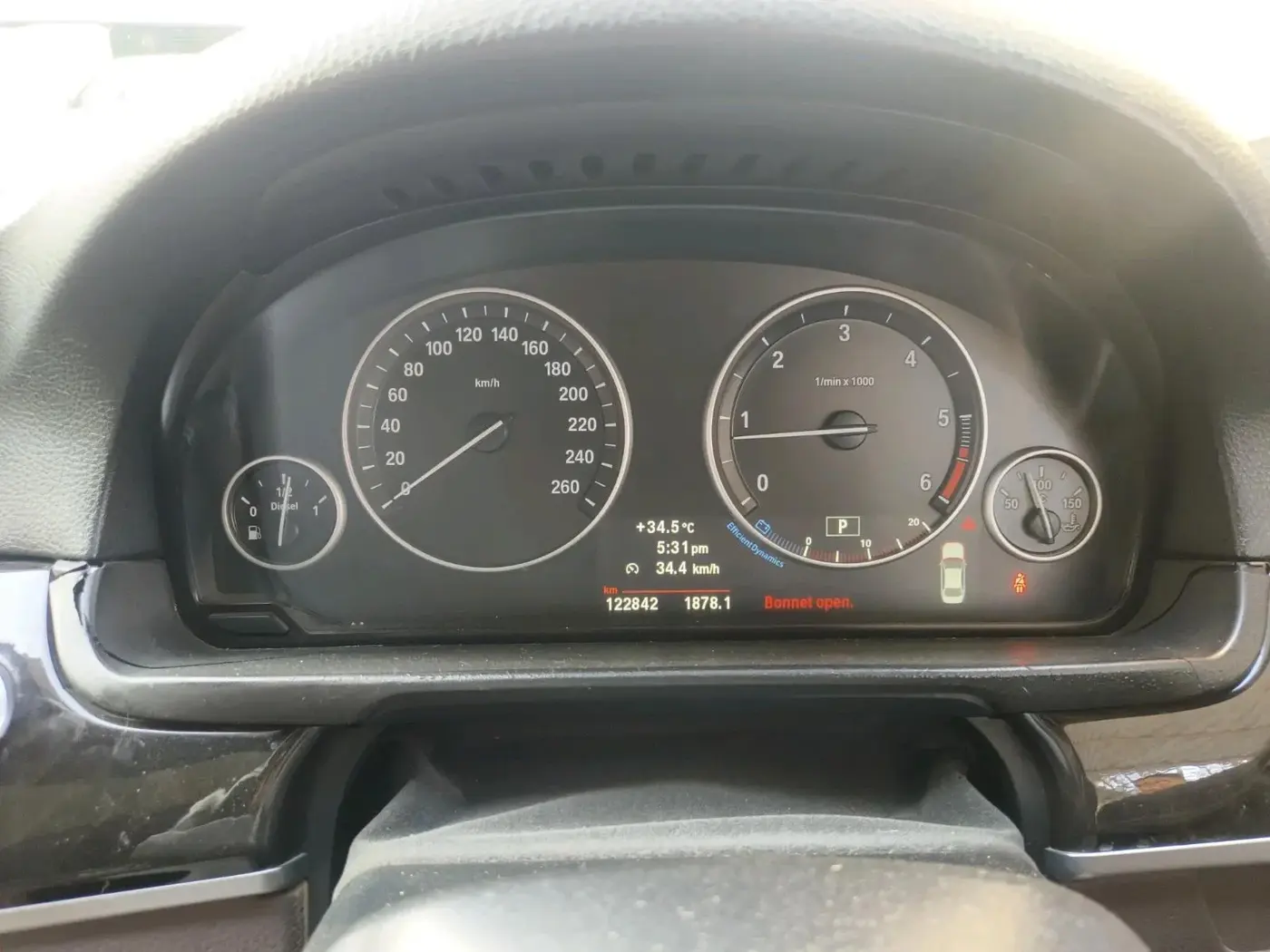 2012 BMW 5 Series 525D 2.0, Diesel, Automatic, 1,22,842 km, interior