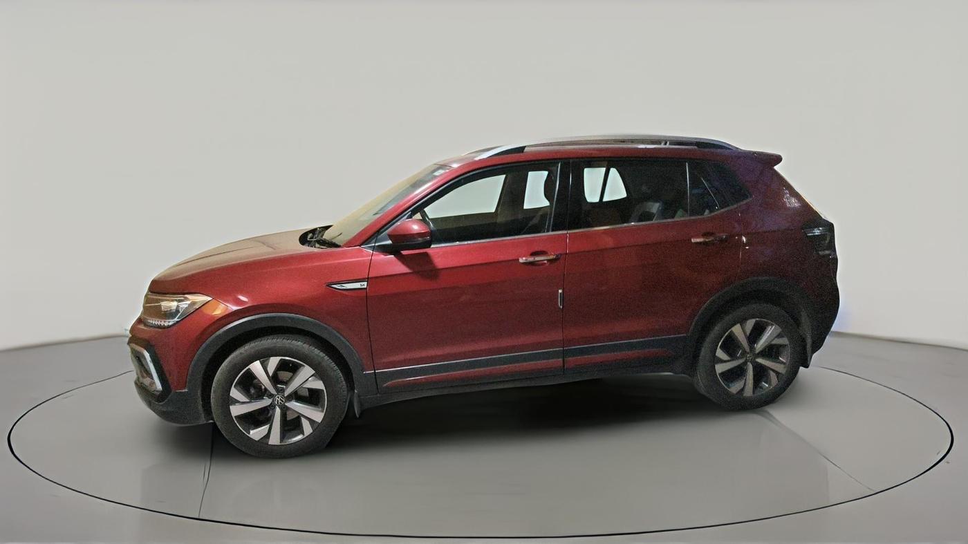 2022 Volkswagen TAIGUN TOPLINE 1.0 TSI AT, Petrol, Automatic, 25,601 km, exterior