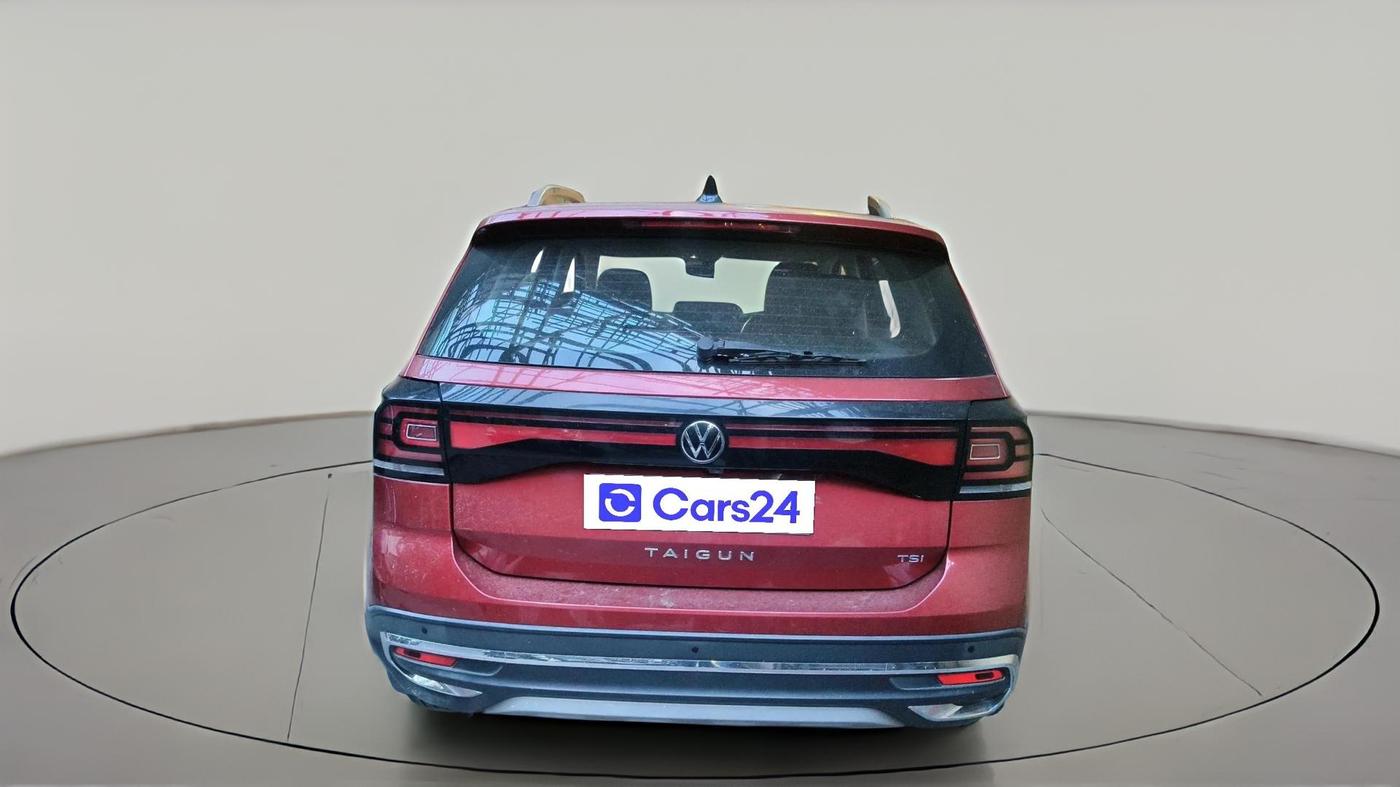 2022 Volkswagen TAIGUN TOPLINE 1.0 TSI AT, Petrol, Automatic, 25,601 km, exterior