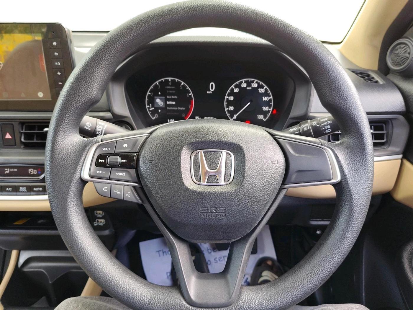 2025 Honda Amaze 1.2L I-VTEC VX, Petrol, Manual, 10,311 km, interior