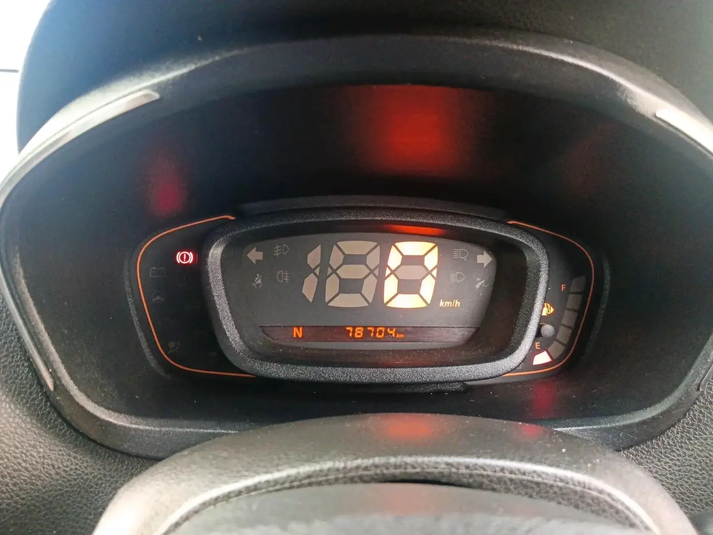 2017 Renault Kwid CLIMBER 1.0 AMT, Petrol, Automatic, 78,704 km, interior