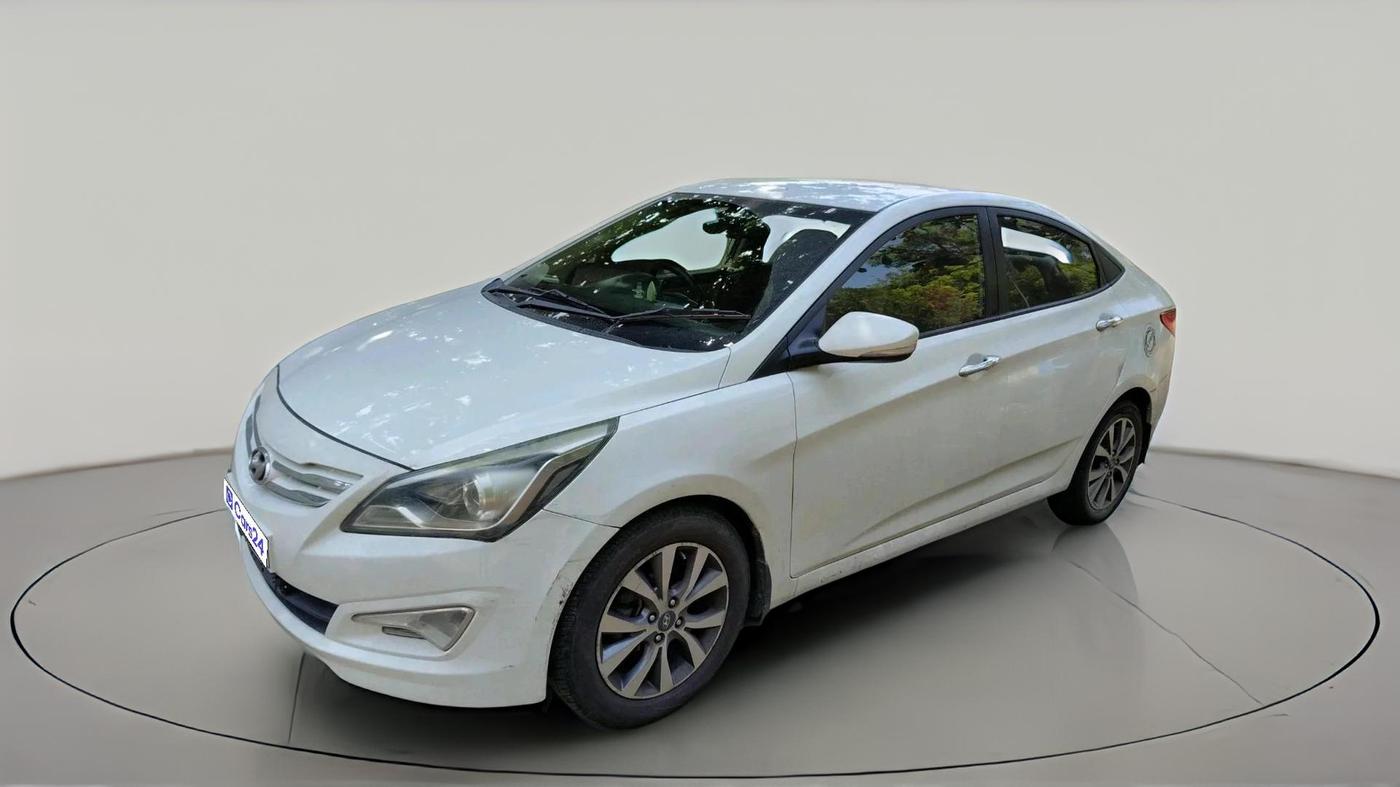 2015 Hyundai Verna FLUIDIC 4S 1.6 VTVT S(O), Petrol, Manual, 1,24,655 km, exterior