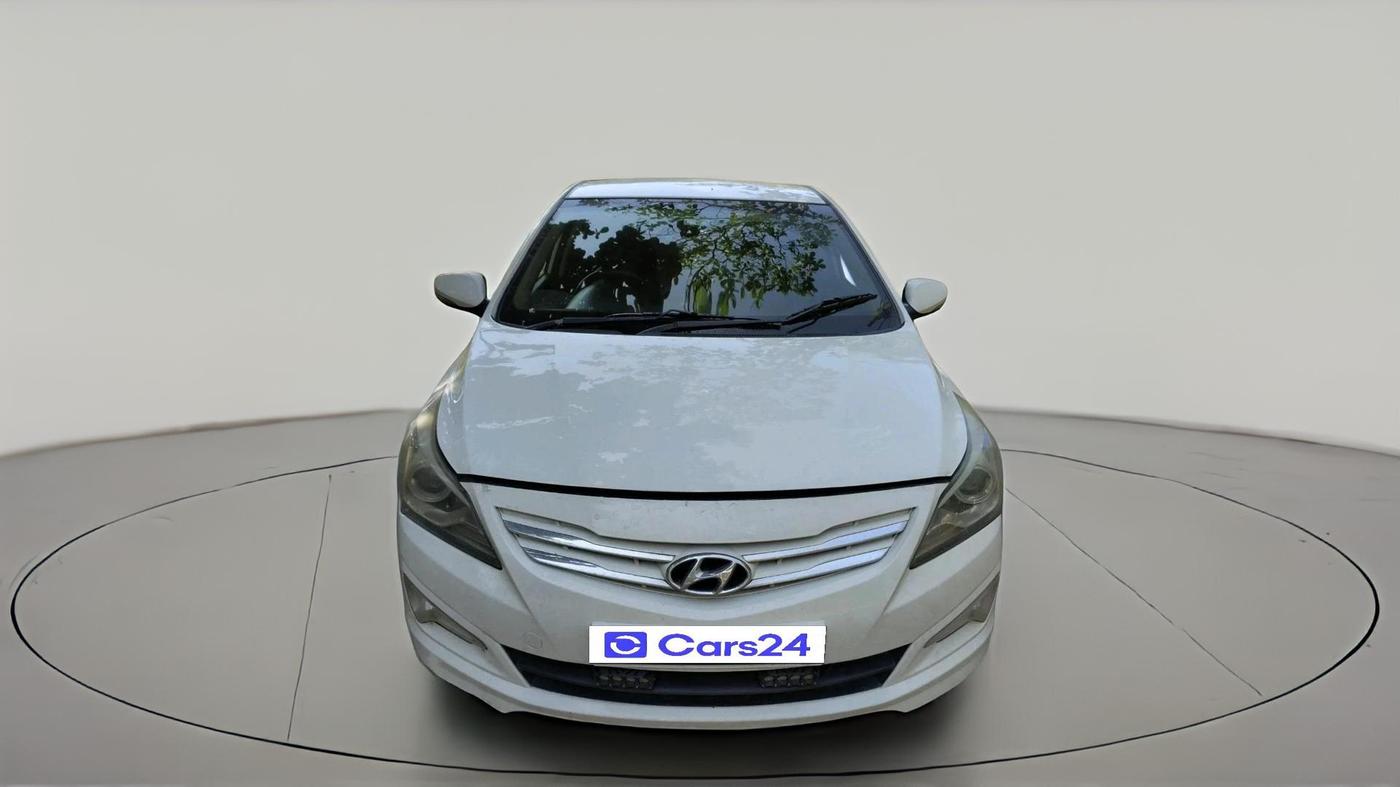 2015 Hyundai Verna FLUIDIC 4S 1.6 VTVT S(O), Petrol, Manual, 1,24,655 km, exterior