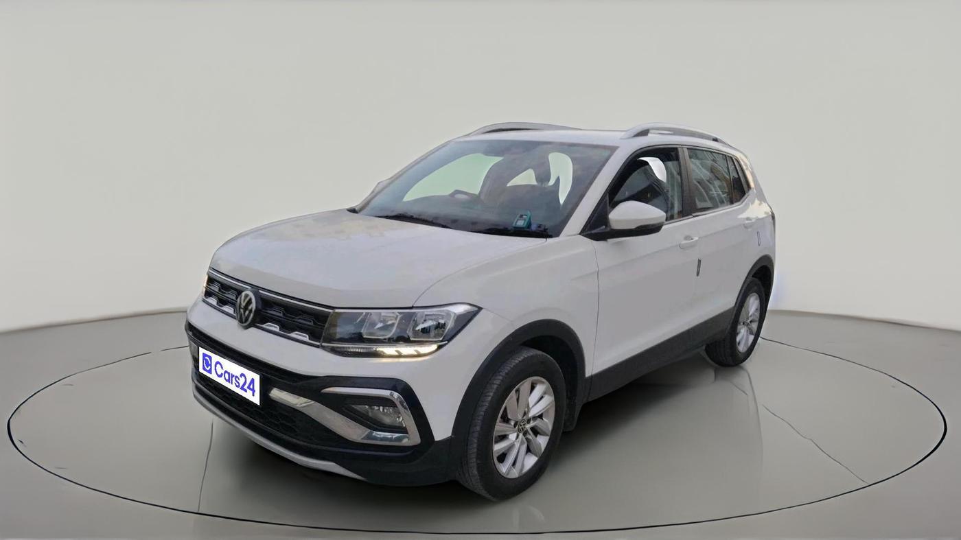 2024 Volkswagen TAIGUN HIGHLINE 1.0 TSI MT, Petrol, Manual, 27,546 km, exterior