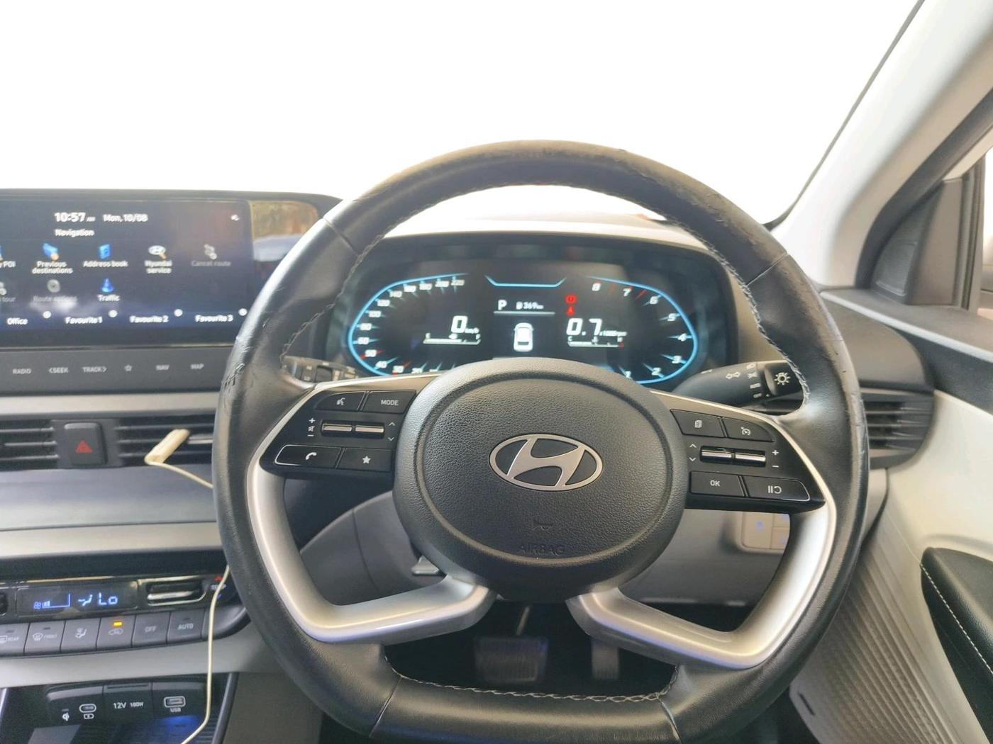 2023 Hyundai NEW I20 ASTA (O) 1.2 IVT, Petrol, Automatic, 24,116 km, interior