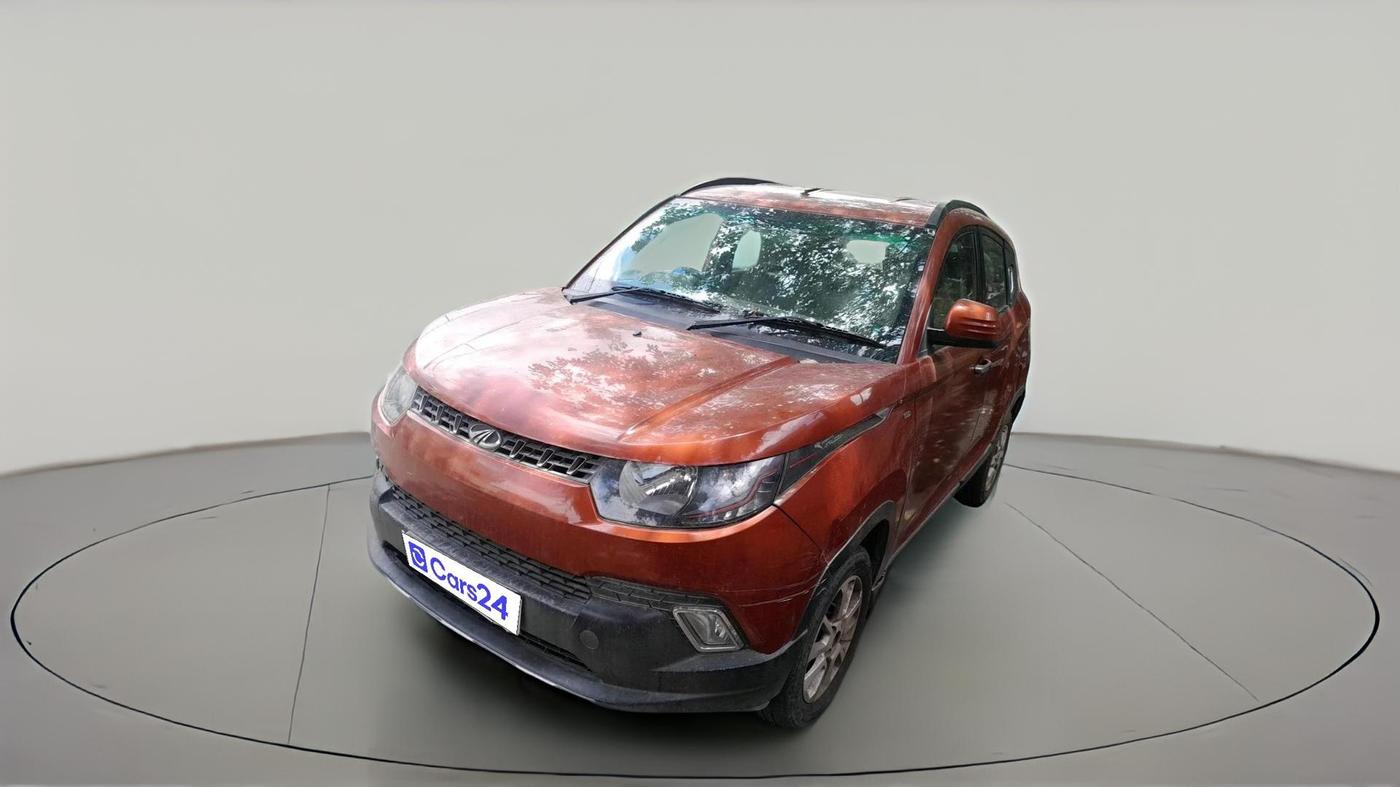 2017 Mahindra Kuv100 K8 6 STR, Petrol, Manual, 52,148 km, exterior