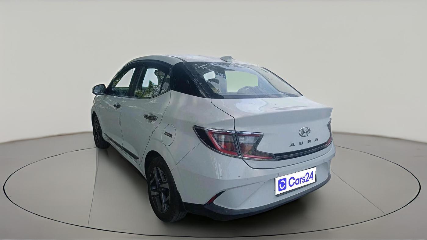 2022 Hyundai AURA SX 1.2, Petrol, Manual, 17,251 km, exterior