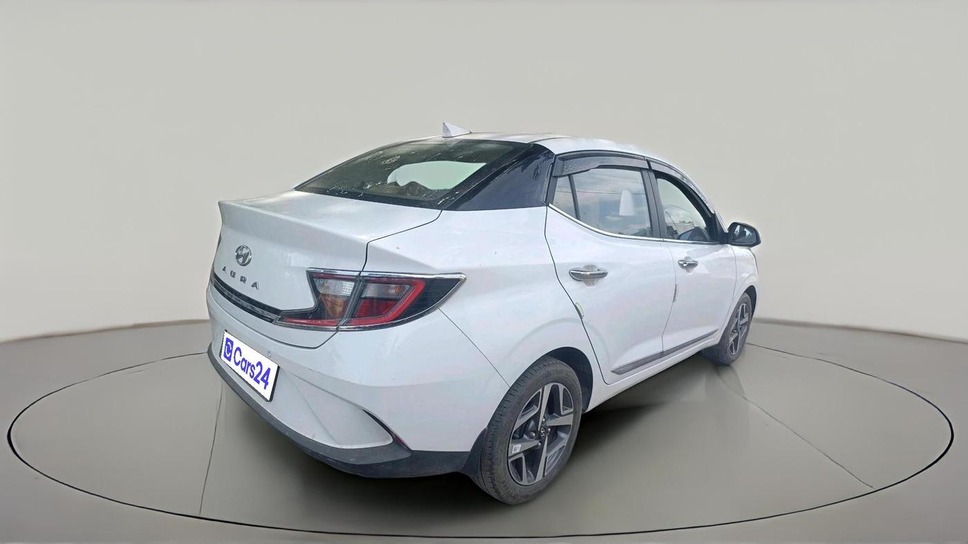 2022 Hyundai AURA SX 1.2, Petrol, Manual, 17,251 km, exterior