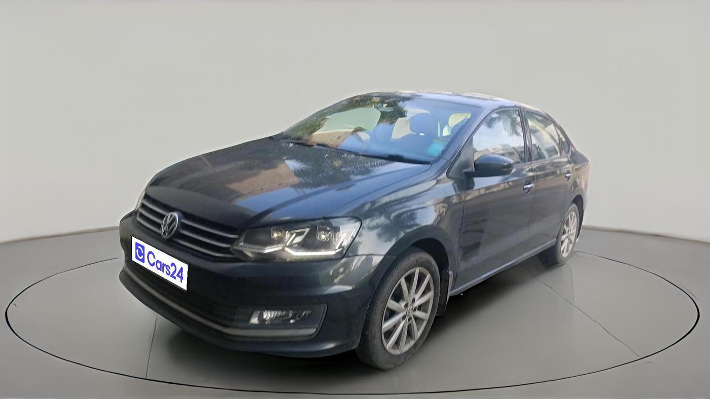 2018 Volkswagen Vento HIGHLINE PLUS 1.2 AT 16 ALLOY, Petrol, Automatic, 61,551 km, exterior