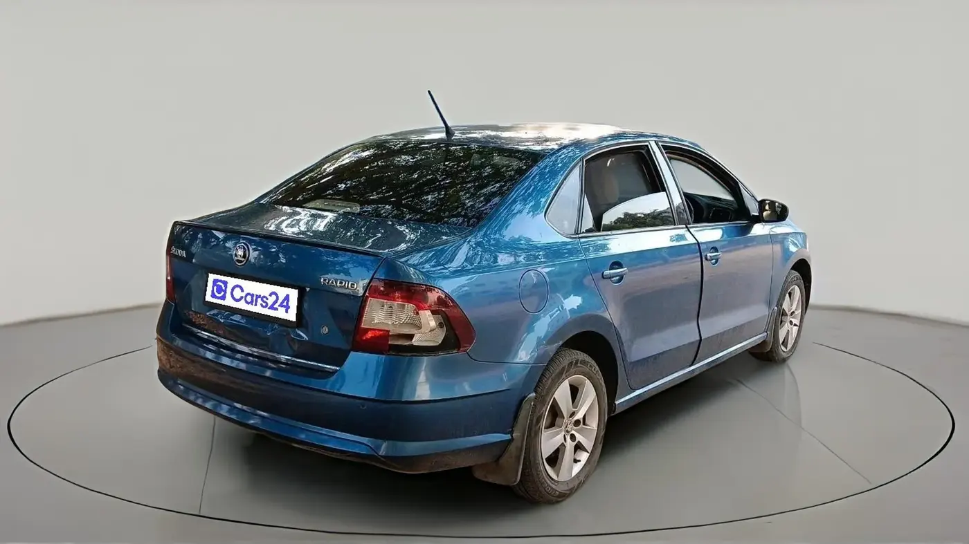 2017 Skoda Rapid STYLE 1.5 TDI, Diesel, Manual, 1,40,823 km, exterior