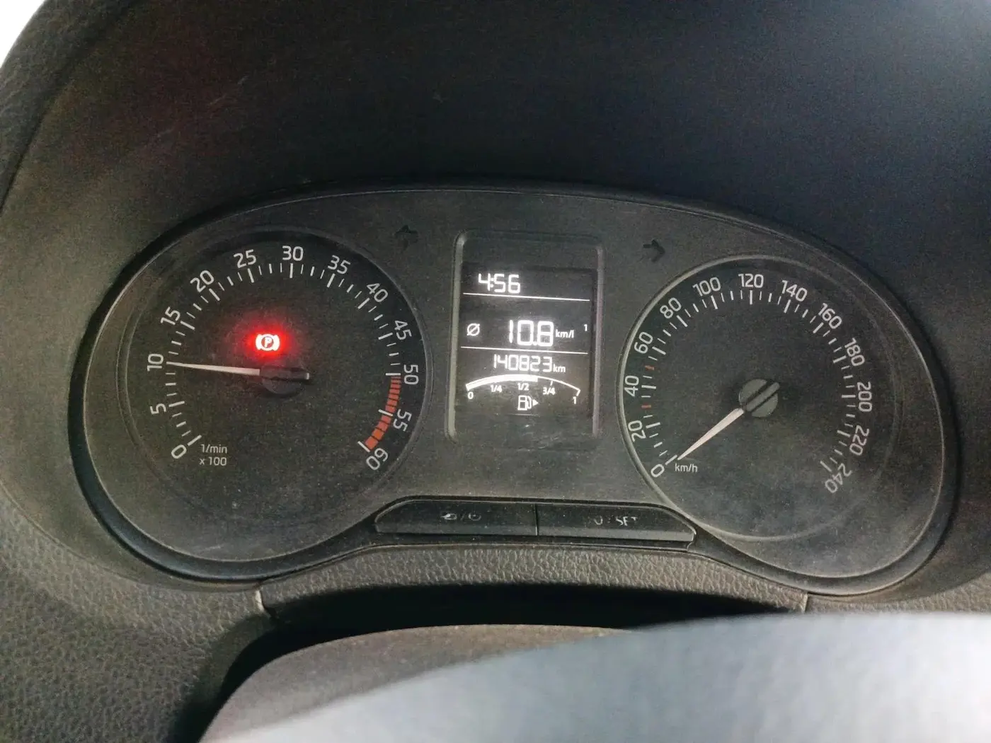 2017 Skoda Rapid STYLE 1.5 TDI, Diesel, Manual, 1,40,823 km, interior