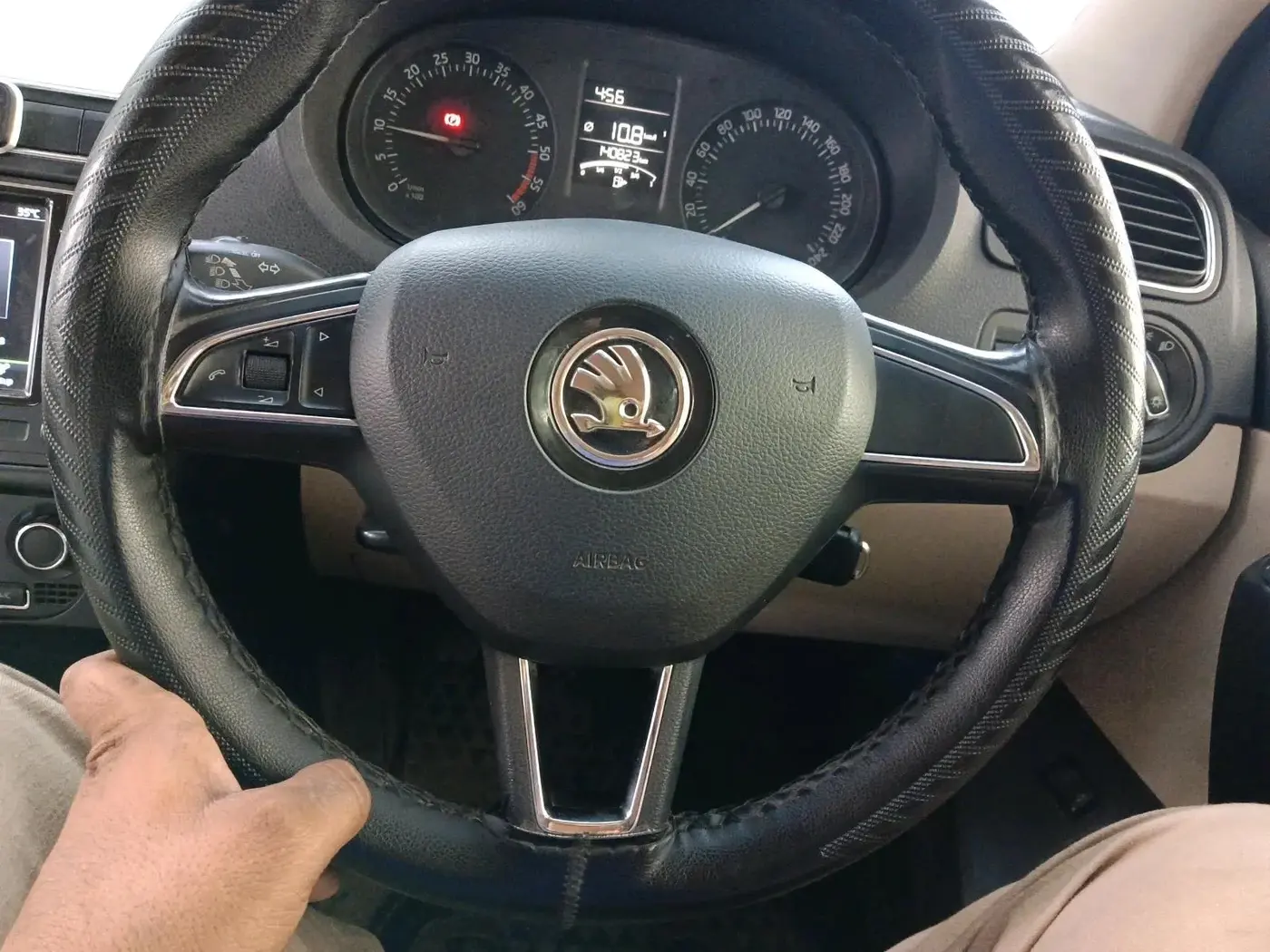 2017 Skoda Rapid STYLE 1.5 TDI, Diesel, Manual, 1,40,823 km, interior