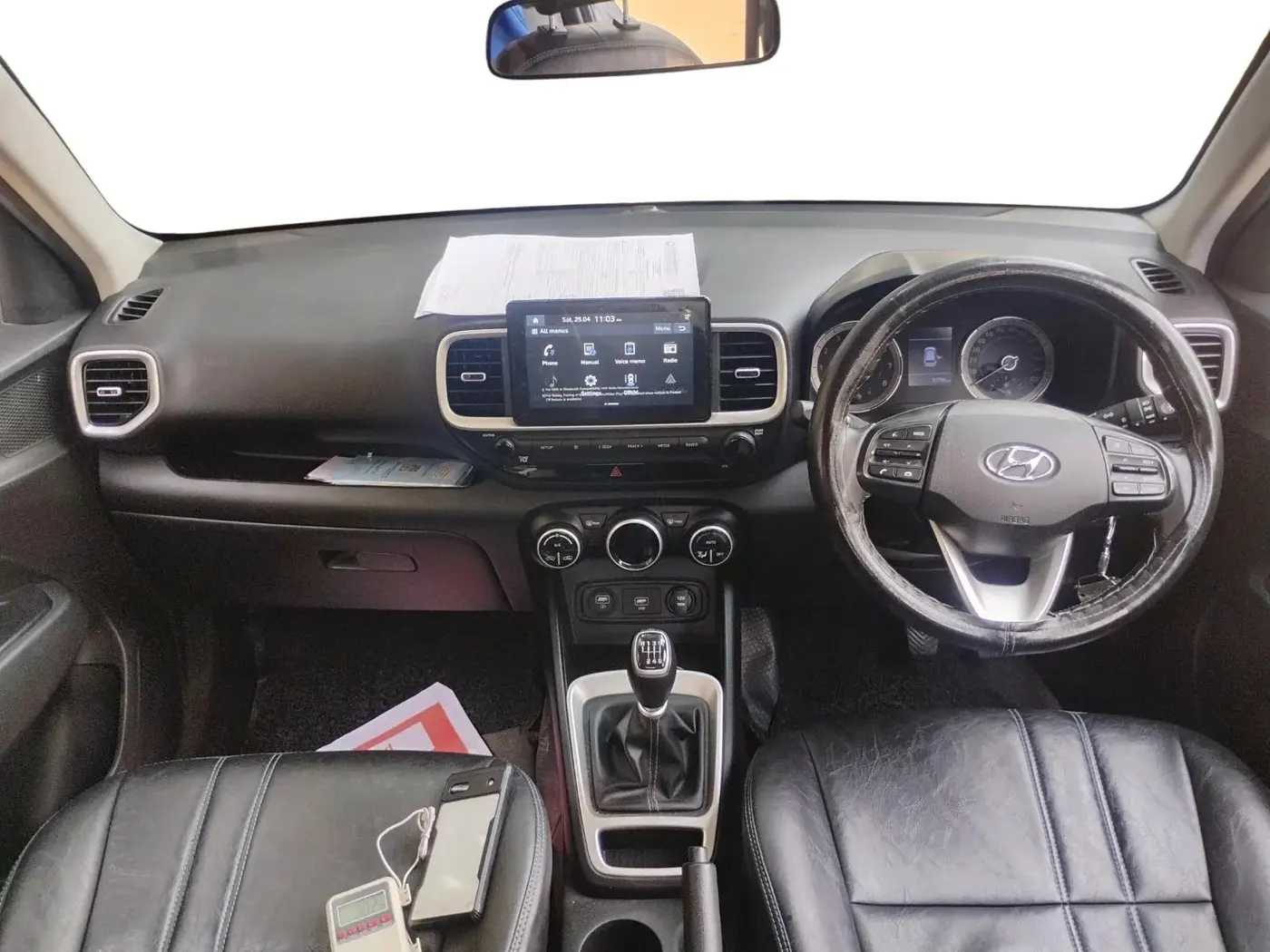2021 Hyundai VENUE SX 1.0 TURBO IMT, Petrol, Manual, 52,000 km, interior