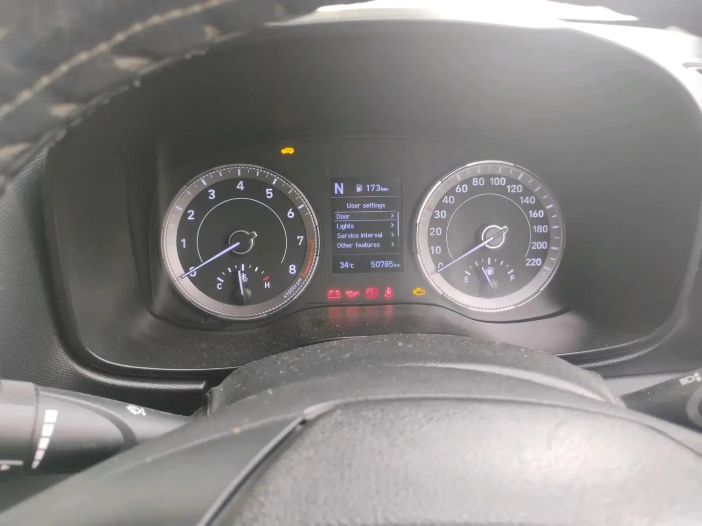 2021 Hyundai VENUE SX 1.0 TURBO IMT, Petrol, Manual, 52,000 km, interior