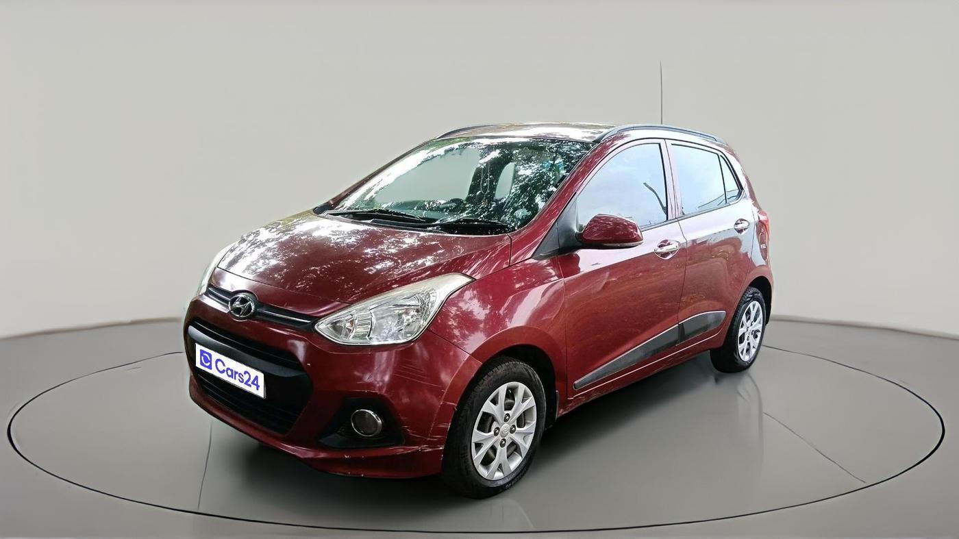 2013 Hyundai Grand i10 SPORTZ AT 1.2 KAPPA VTVT, Petrol, Automatic, 82,731 km, exterior