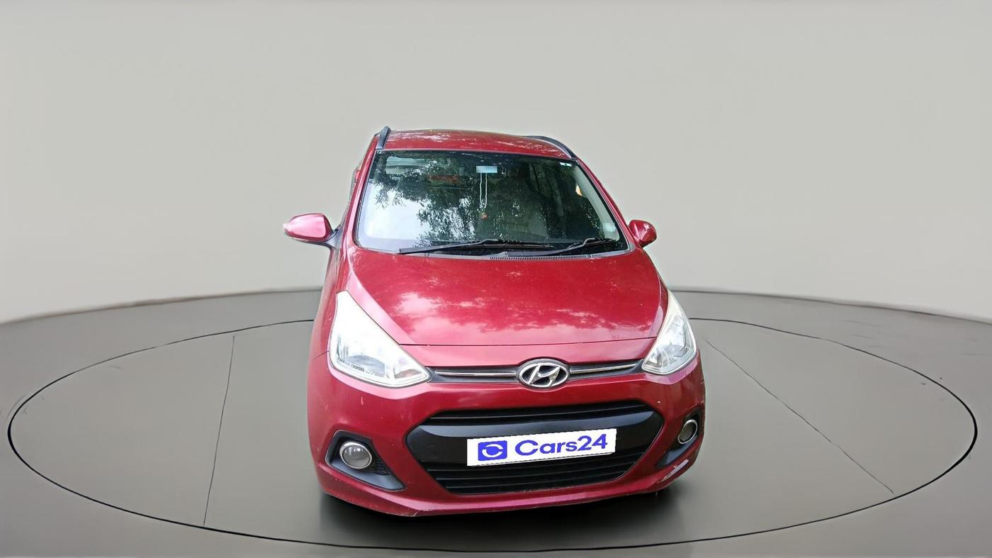 2013 Hyundai Grand i10 SPORTZ AT 1.2 KAPPA VTVT, Petrol, Automatic, 82,731 km, exterior