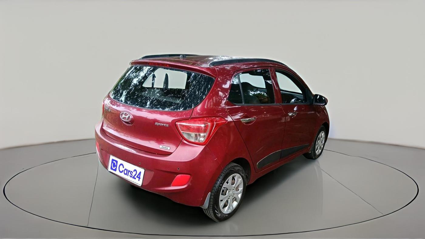 2013 Hyundai Grand i10 SPORTZ AT 1.2 KAPPA VTVT, Petrol, Automatic, 82,731 km, exterior