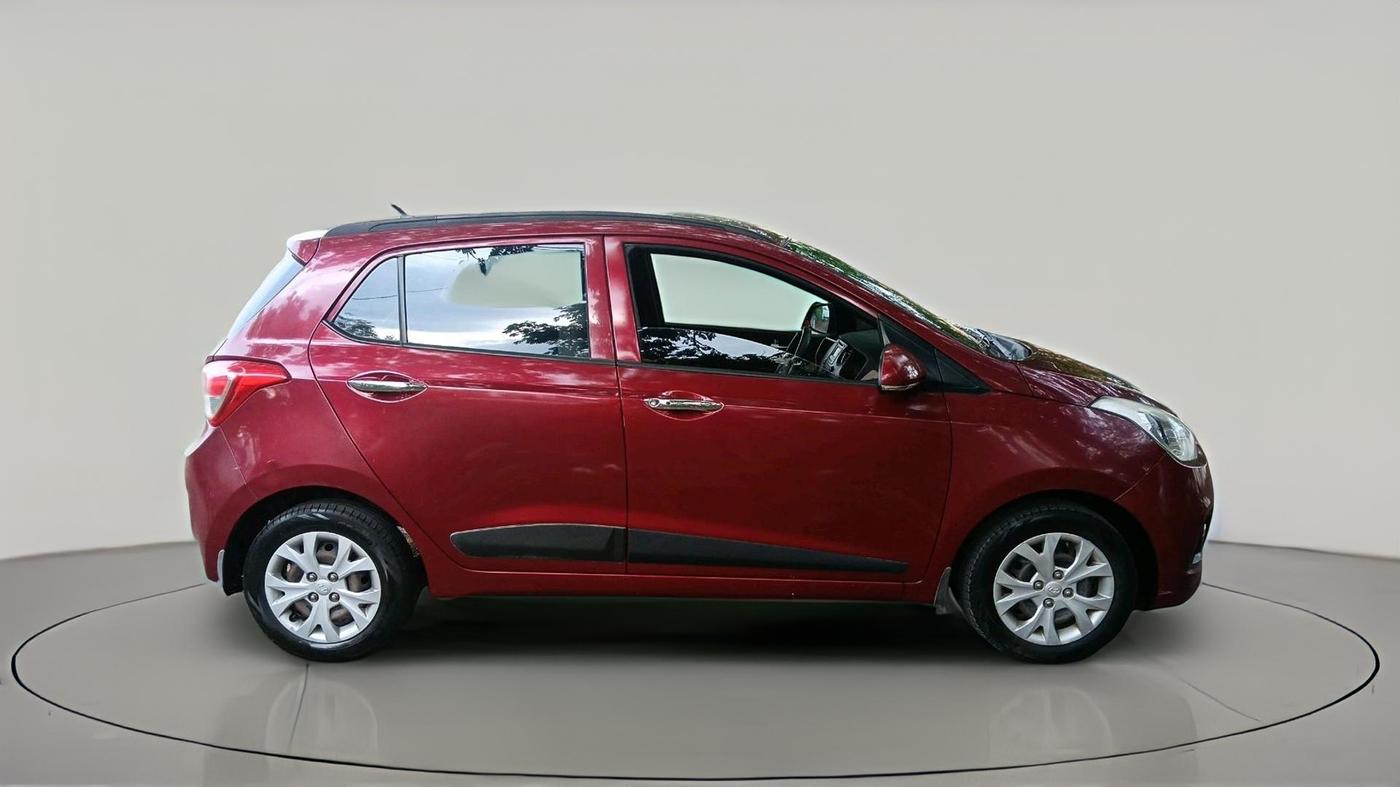 2013 Hyundai Grand i10 SPORTZ AT 1.2 KAPPA VTVT, Petrol, Automatic, 82,731 km, exterior