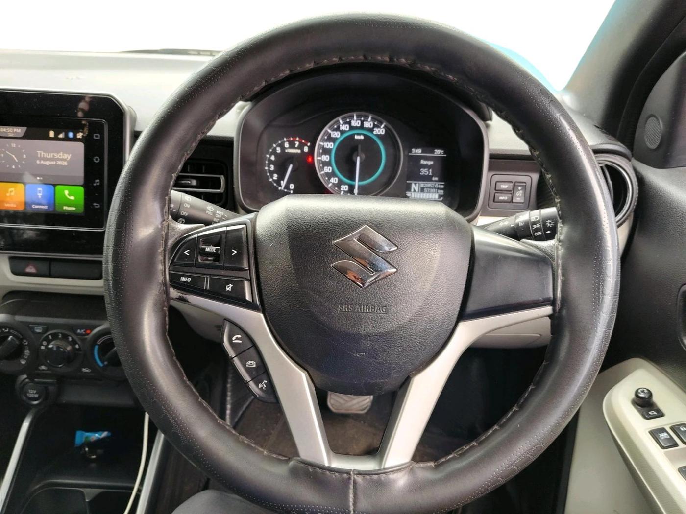 2021 Maruti IGNIS ZETA 1.2 AMT, Petrol, Automatic, 57,391 km, interior