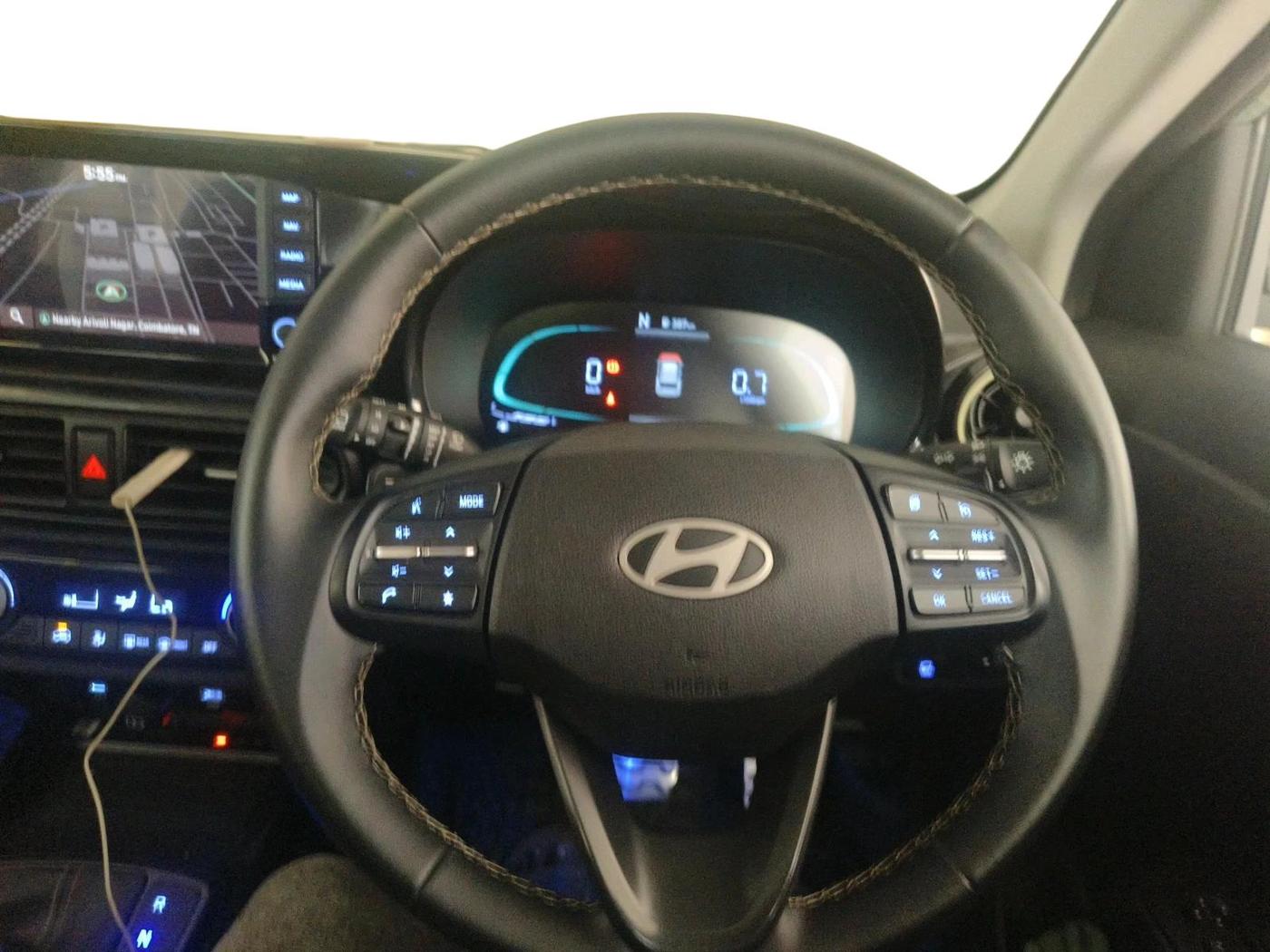 2023 Hyundai EXTER SX(O) CONNECT 1.2 AMT, Petrol, Automatic, 11,102 km, interior