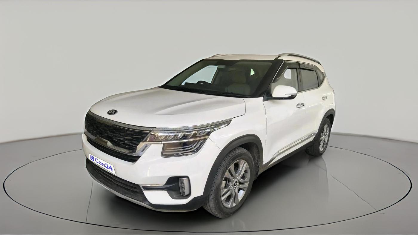 2020 KIA SELTOS HTX PLUS AT1.5 DIESEL, Diesel, Automatic, 1,11,876 km, exterior