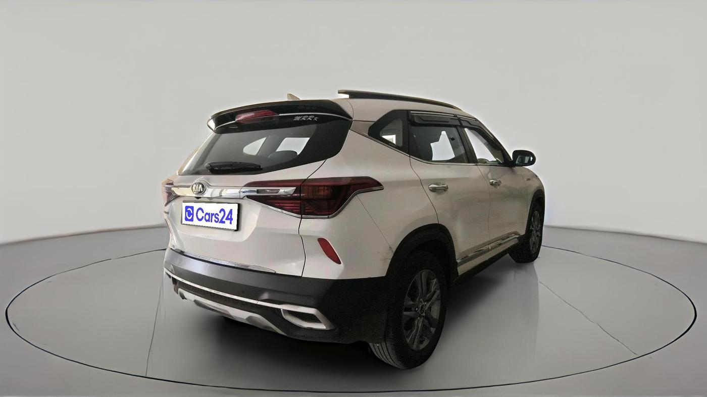 2020 KIA SELTOS HTX PLUS AT1.5 DIESEL, Diesel, Automatic, 1,11,876 km, exterior