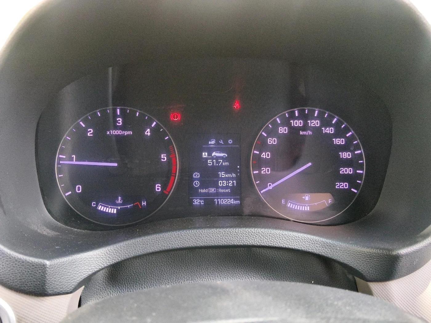 2015 Hyundai Creta SX (O) 1.6 DIESEL, Diesel, Manual, 1,10,224 km, interior