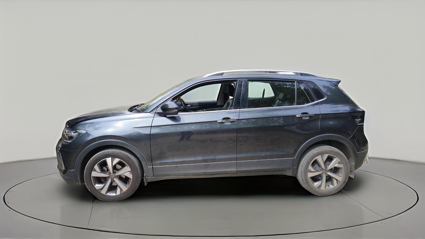 2023 Volkswagen TAIGUN TOPLINE 1.0 TSI AT, Petrol, Automatic, 47,522 km, exterior