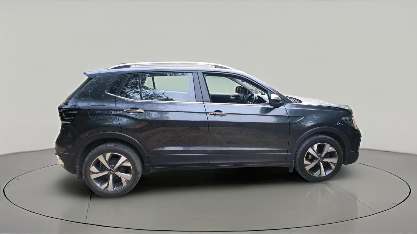 2023 Volkswagen TAIGUN TOPLINE 1.0 TSI AT, Petrol, Automatic, 47,522 km, exterior