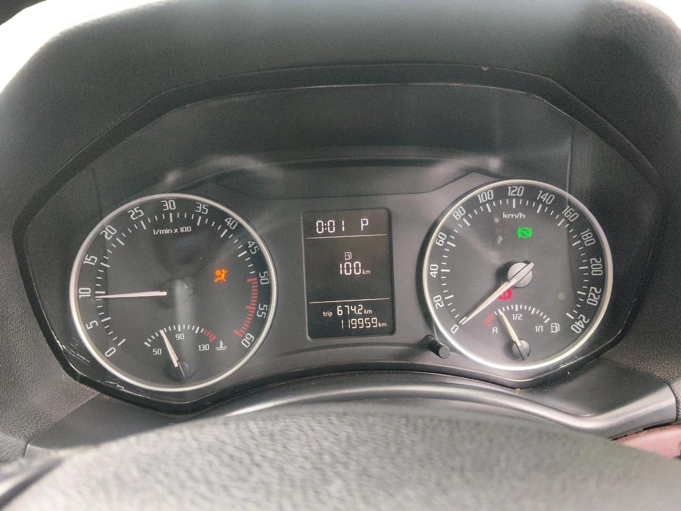 2012 Skoda Laura AMBIENTE 1.9 TDI AT, Diesel, Automatic, 1,19,959 km, interior