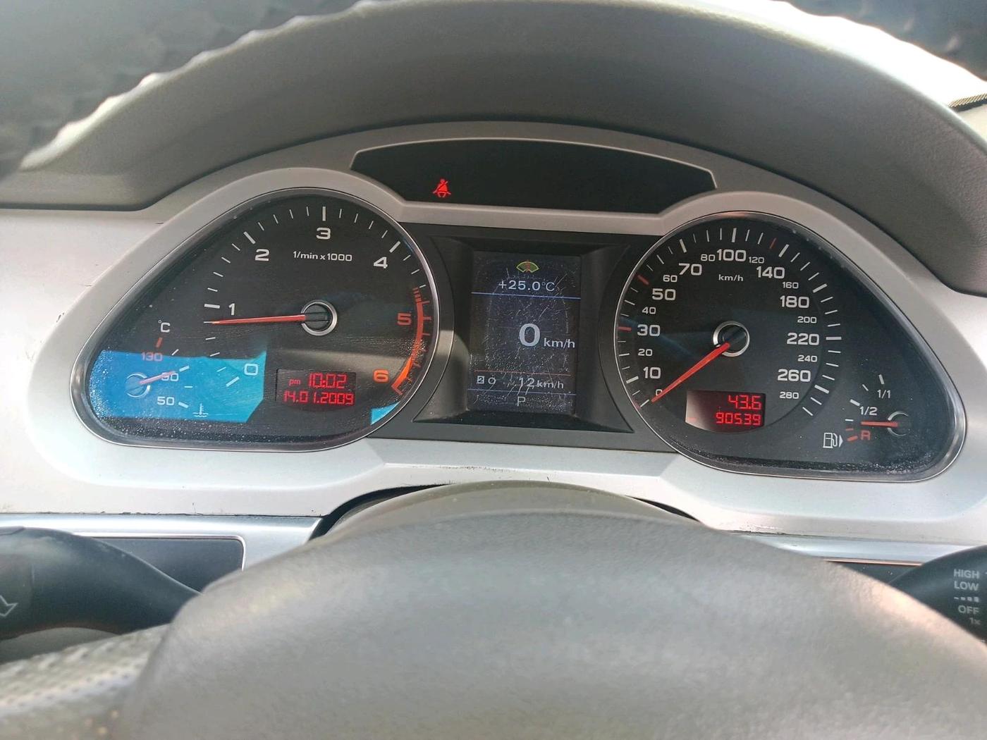 2009 Audi A6 2.7 TDI, Diesel, Automatic, 90,539 km, interior